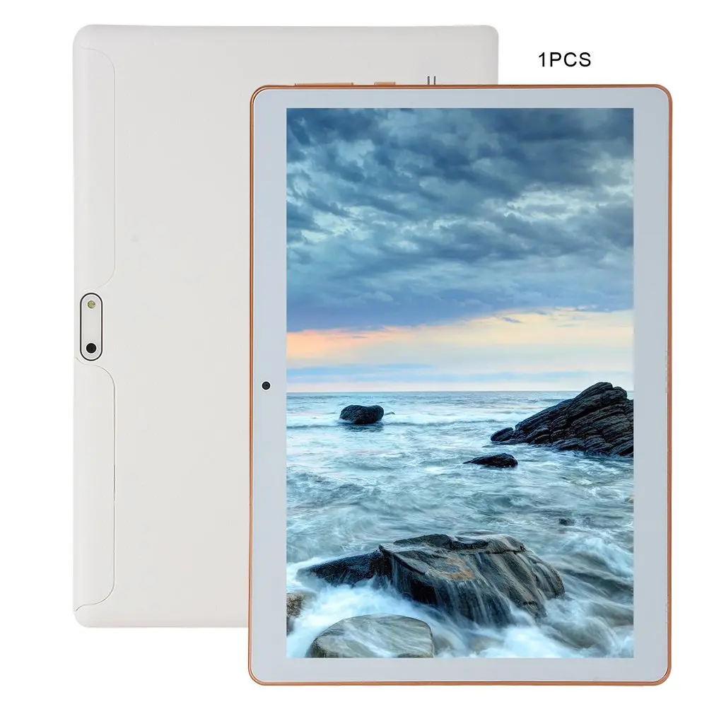 

KT107 Plastic Tablet 10.1 Inch HD Large Screen Android 8.10 Version Fashion Portable Tablet 8G+64G White Tablet xiajia