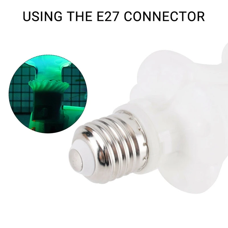 Мигающий E27 светильник в форме рождественской елки переменный ток 85 265 RGB