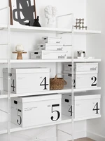 diy paper storage box drawer desk stationery storage box underwear clothes caja de almacenamiento household merchandises bl50sb