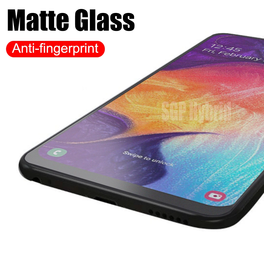 Матовые яркие цвета стекло для Samsung Galaxy A70s A70 A50 A50S Защитная пленка экрана A40 A30 A20 A30S