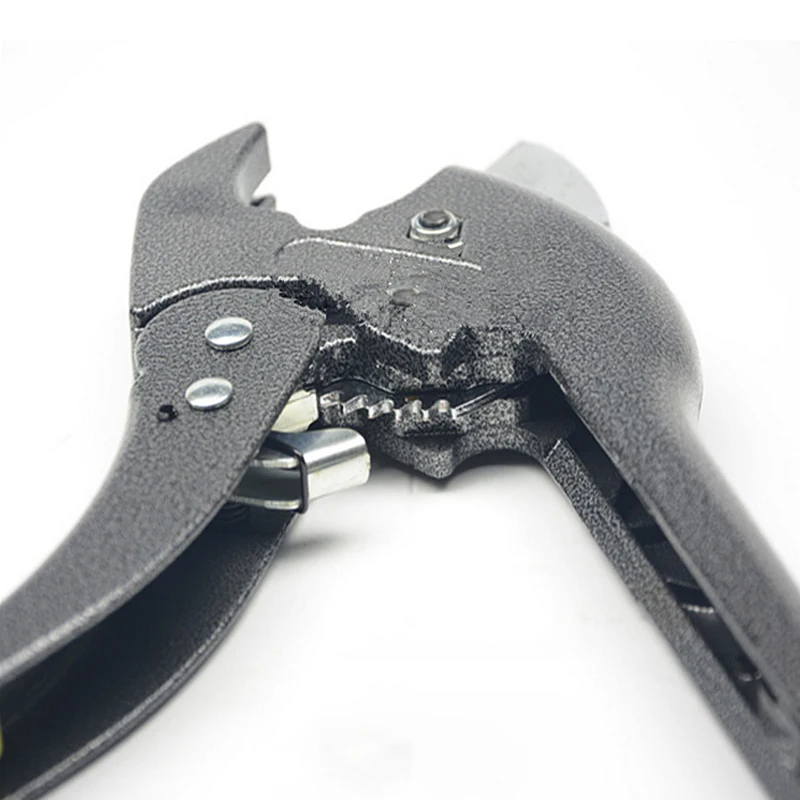 

PVC Pipe Cutter Aluminum Alloy Scissors Pipe Cutter Hose Cutting Hand Tools Scissors Cutting Scissors Pipe Cutter Ratchet Tools