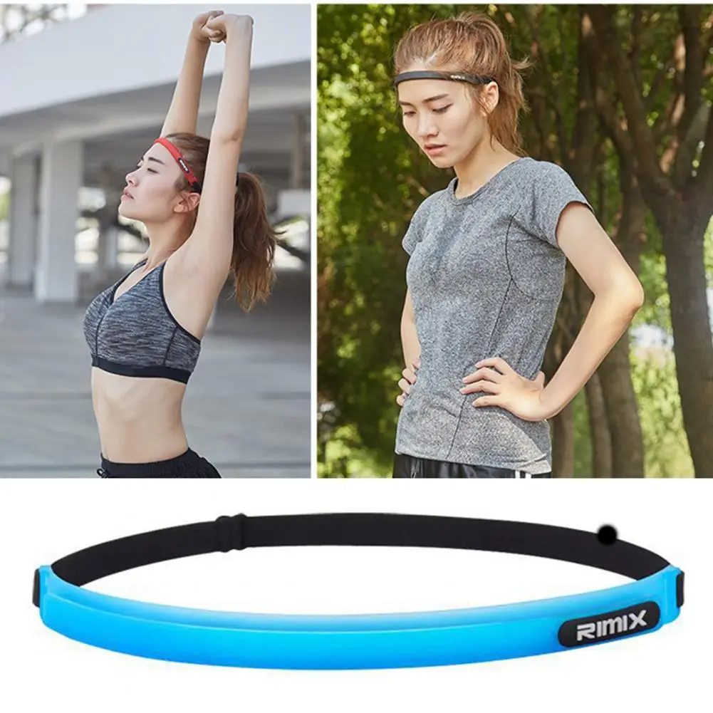 

Elastic Sweat Headband Breathable Unisex Silicone Sport Headband for Cycling Sweatband Sport Headband Sport Hair Band for Runnin