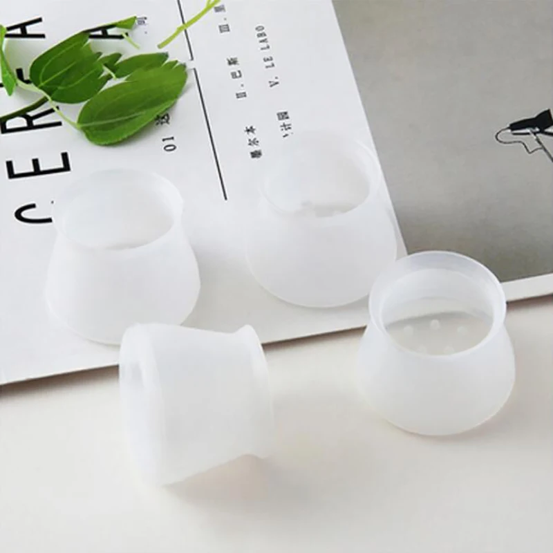 4 шт./компл. Чехлы для мебели и стола протекторы ног деревянного пола защитные