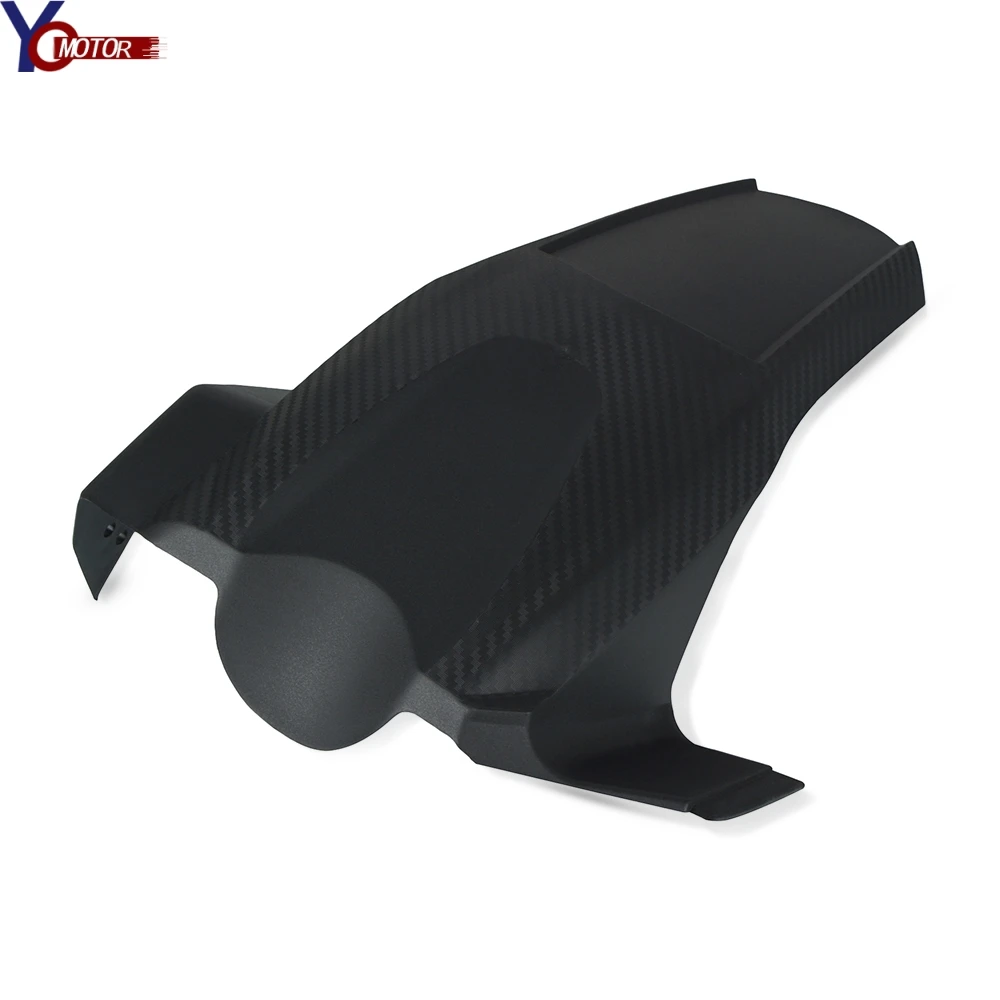 

For YAMAHA NMAX 155 2016-2019 2018 2017 nmax155 Carbon Fiber+Black Plastic Motorcycle Rear Fender Mudguard Hugger Splash Guard