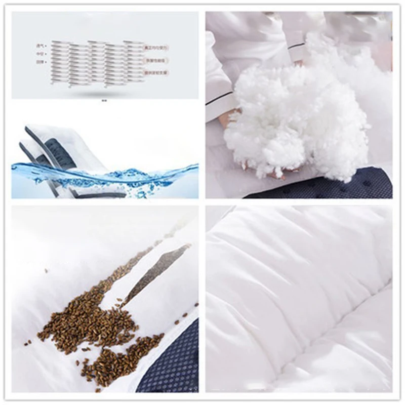 

48x74cm Cassia seed pillow with Magnetic Massage Therapy Sleep Pillows Suitable for Children and Adults to Bring Quality Sleep
