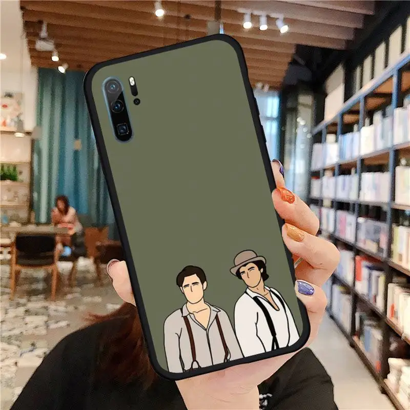 

Vampire Diaries Stefan Damon Salvatore Phone Case For Huawei honor Mate P 9 10 20 30 40 Pro 10i 7 8 a x Lite nova 5t