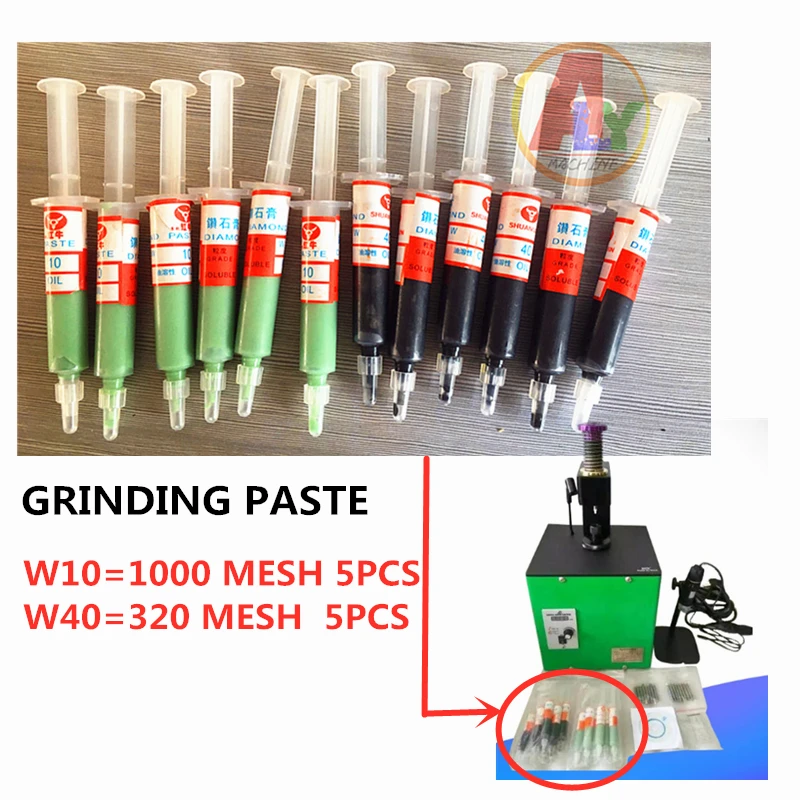 Алмазная абразивная игла для ввода пасты трубка инжектора Common Rail 10 шт.