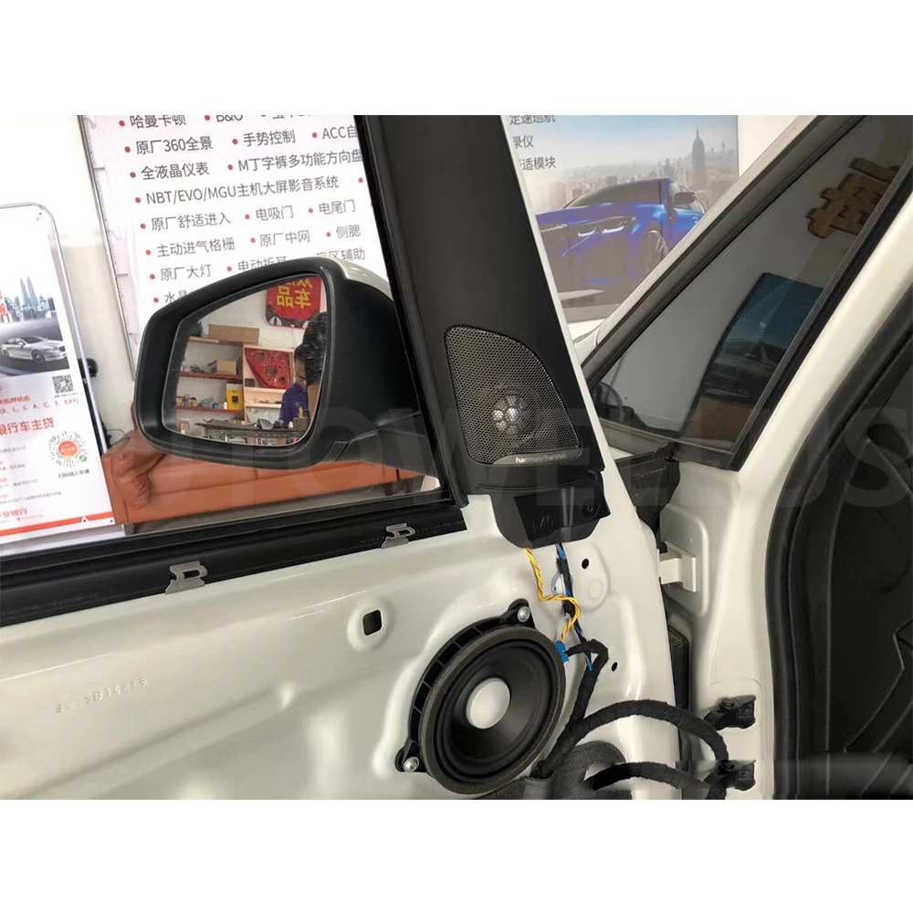 Для BMW F45 F46 2 серии 218i 220i автомобильный динамик Среднечастотные динамики сабвуфер