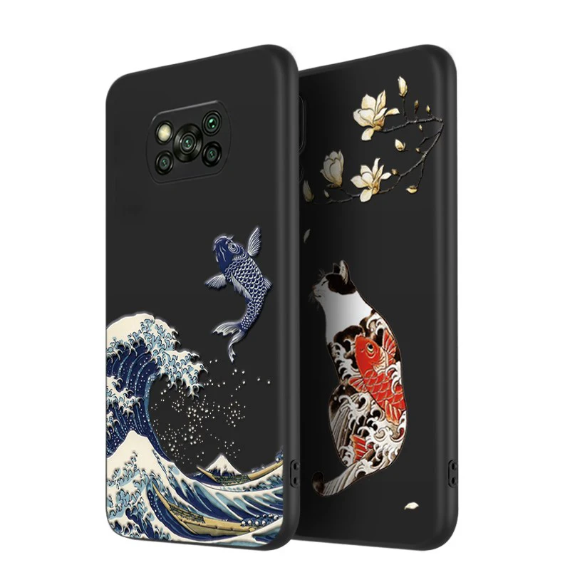 Для Xiomi Xiaomi Poco X3 NFC F2 Pro Redmi Note 8 T 7 9 S Max чехол для Fundas чехлы 3D телефона|Бамперы| |