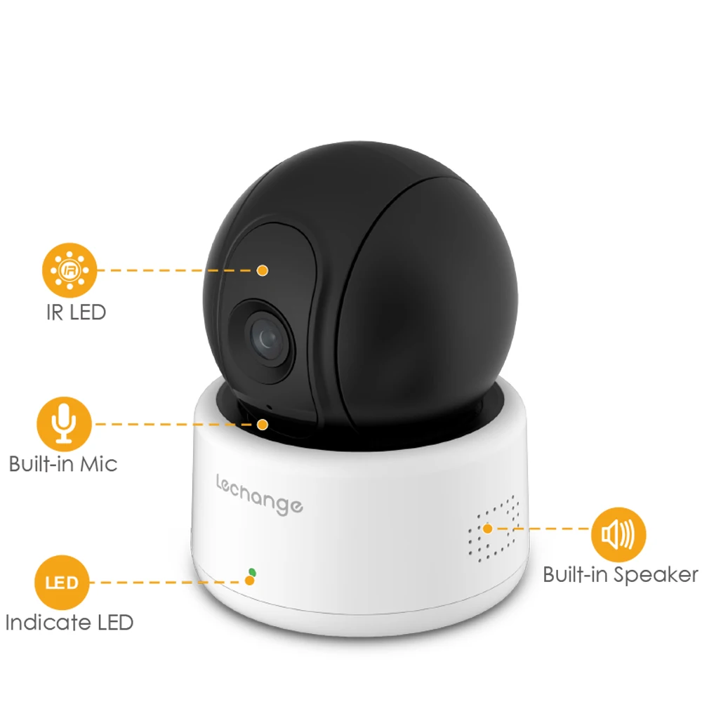 Dahua IMOU Lechange IPC A12 A22 Ranger 1 МП 2 IP камера двусторонняя связь SD карта ночное видение