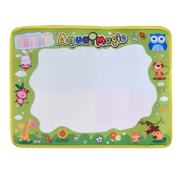 Детские игрушки новый коврик для рисования водой 48х35 см доска и письма волшебная