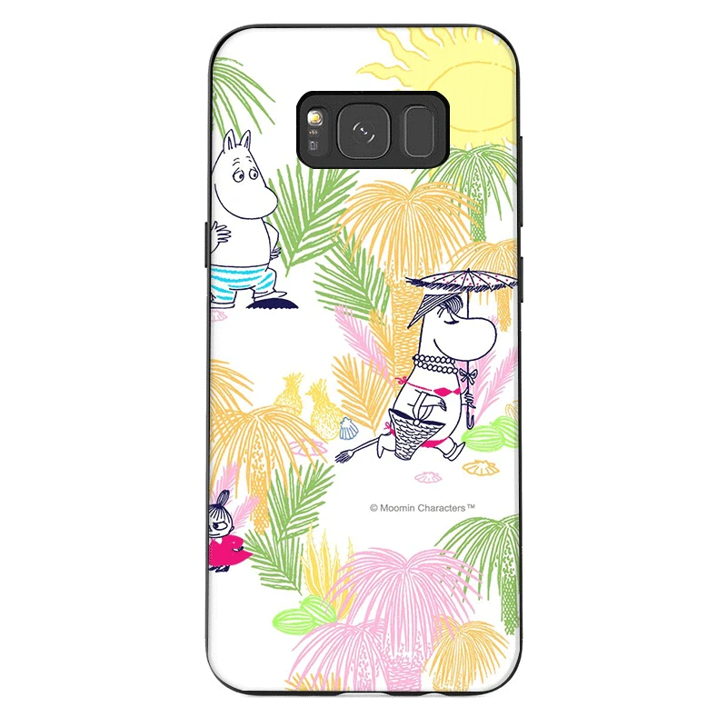 B12 Милый мультяшный мобильный чехол для телефона samsung A20E A70S A2 J4 J6 J7 Duo Plus Prime J8 Core задняя крышка Муми-троллей мультяшный Бегемот - Цвет: B12