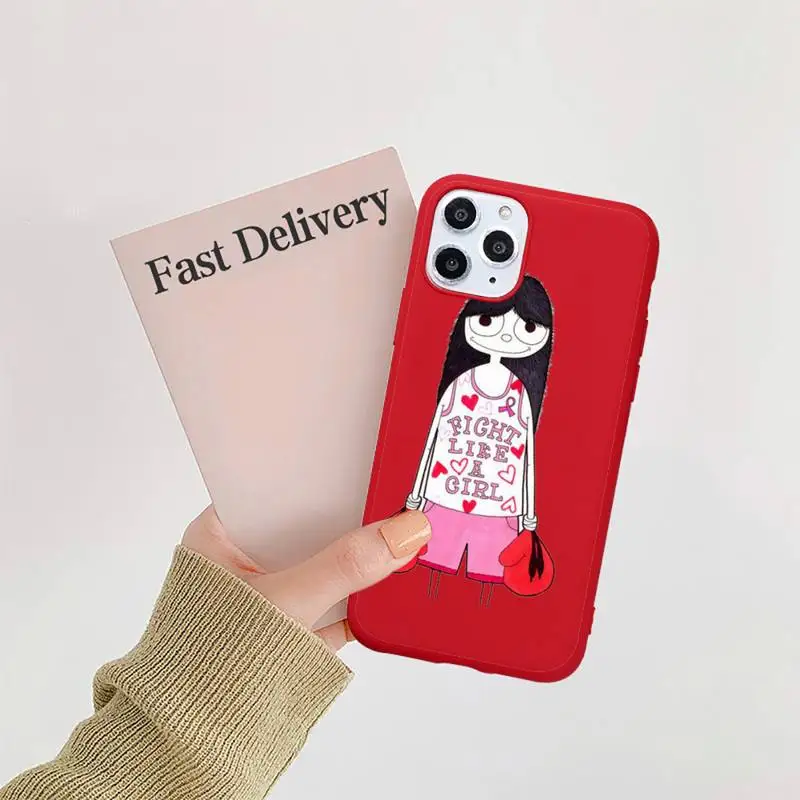 

Marc Jacob Rose Cinderella Cute Girl Phone Case Candy Color for iPhone 11 12 mini pro XS MAX 8 7 6 6S Plus X SE 2020 XR
