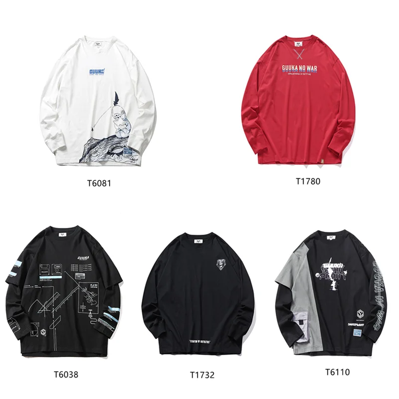 Модная футболка в стиле хип-хоп уличная одежда мужские свободные футболки с