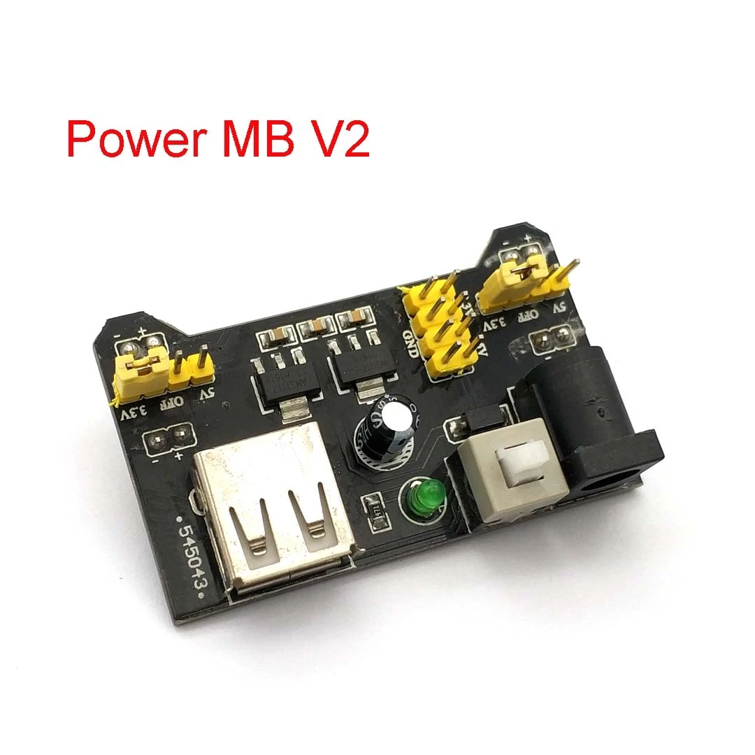 MB102 MB 102 Solderless Макет Блок питания 3 V 5V Для Arduino платы Diy|Запасные части| |
