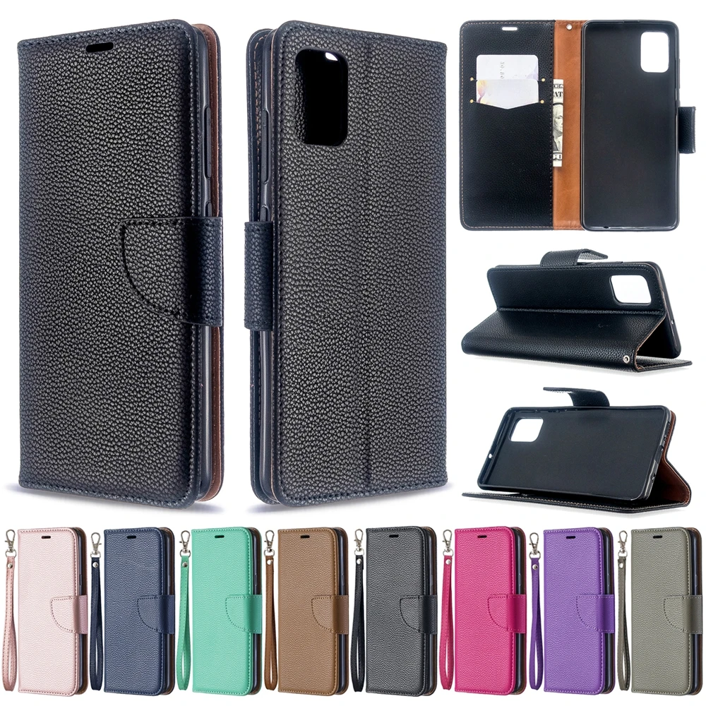 Кожаный чехол-книжка для Etui samsung Galaxy A51 A71 чехол магнитный чехол-кошелек телефона