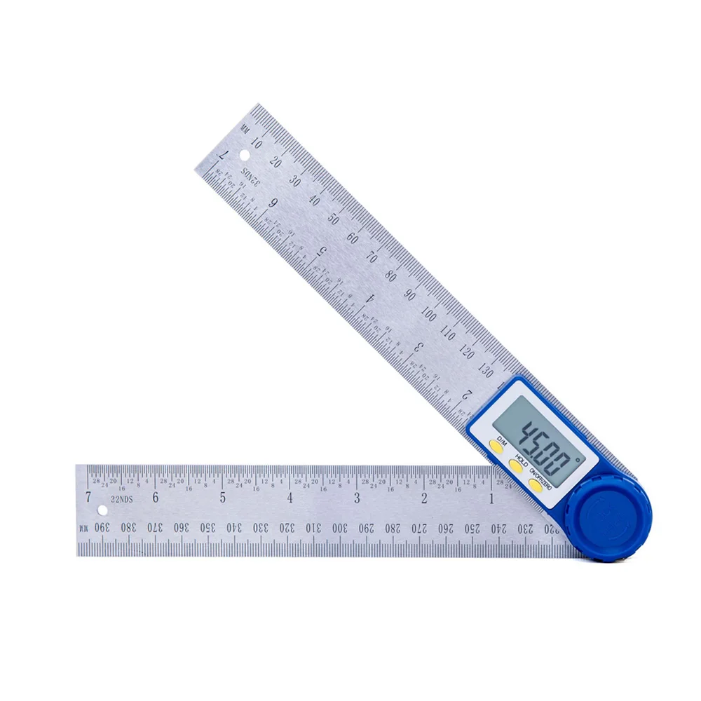 

200mm Digital Angle inclinometer 360 Degree Measurement Ruler digital scale electronic goniometer protractor angle detector