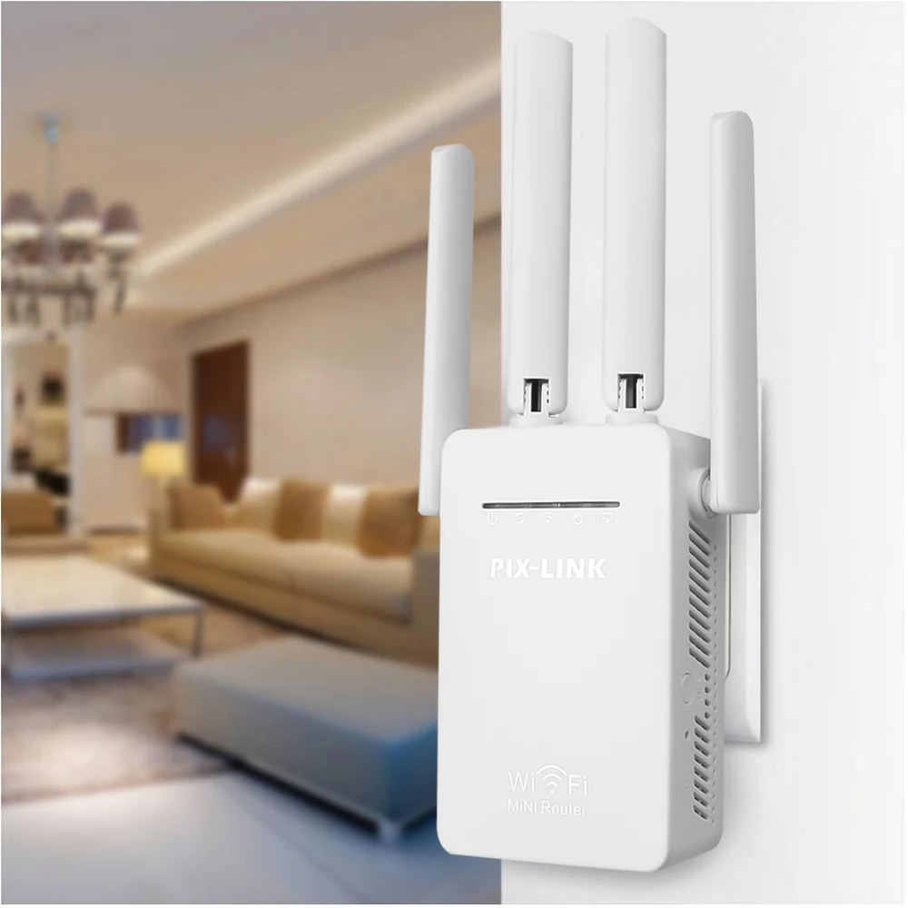 Kebidumei Wi-Fi ретранслятор 300 Мбит/с мини беспроводной маршрутизатор Wifi удлиненный