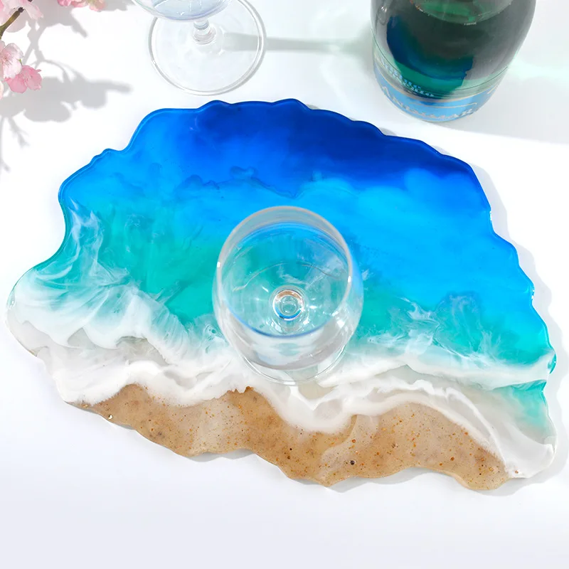 Irregular Coster Resin Mold Jewelry Mold Epoxy Resin Moulds Jewelry Tools DIY Handcraft Tool