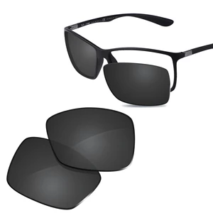Glintbay New Performance Polarized Replacement Lenses for Ray-Ban RB4179-62 Liteforce Sunglasses - M in India
