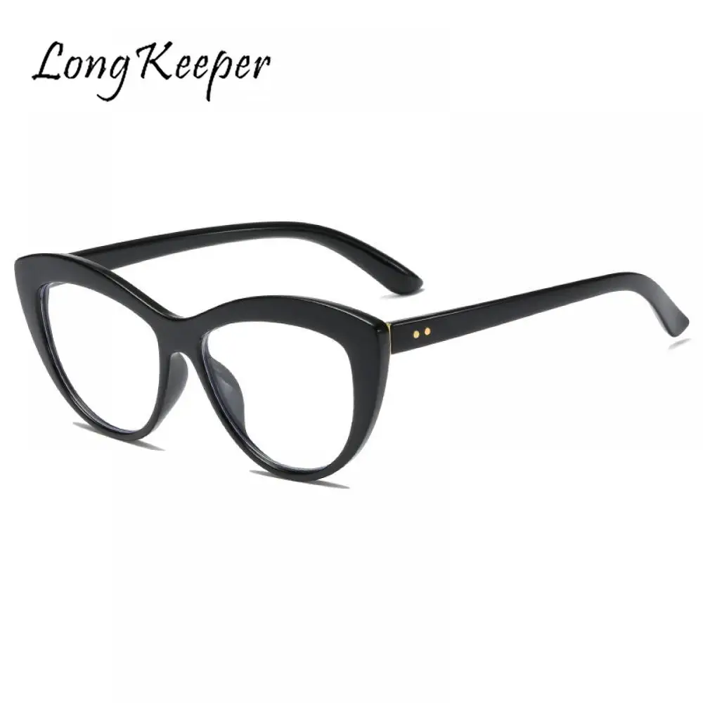 

LongKeeper солнцезащитные очки "кошачий глаз" антибликовыми свойствами светильник очки Для женщин очки голубые зеркальные линзы в серебристой с...