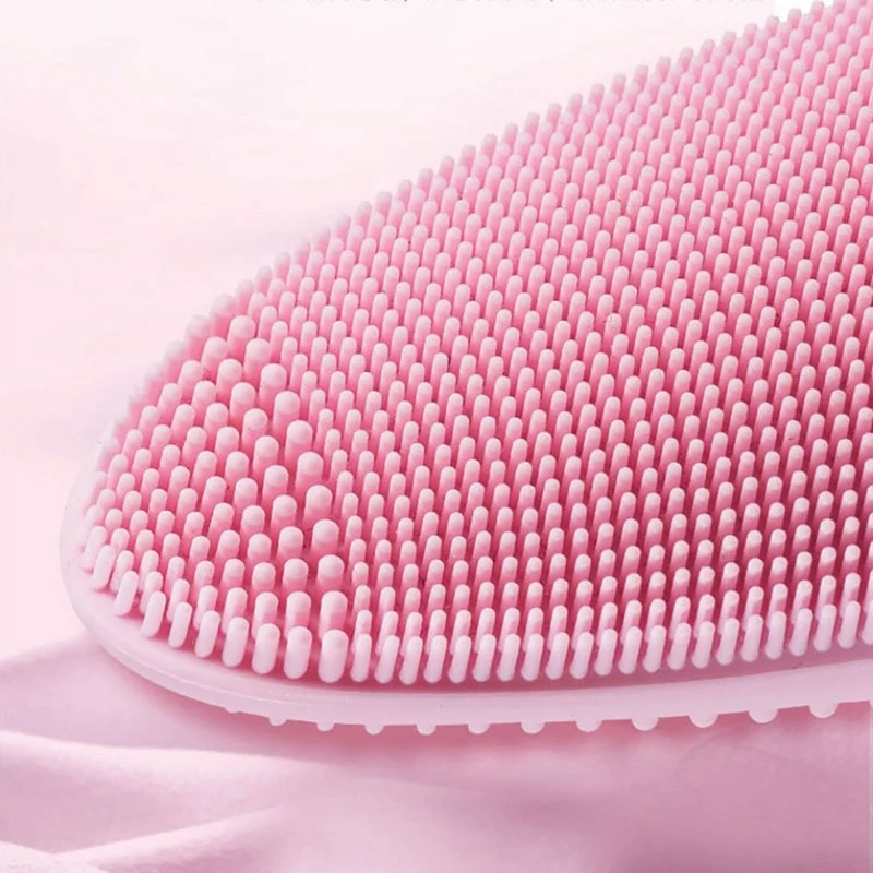 

Mini Electric Facial Cleansing Brush Waterproof Silicone Sonic Face Brush Handheld Rechargeable Pore Cleaner