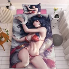 23 шт., сексуальное японское постельное белье с аниме, пододеяльник в японском стиле для спальни, домашний текстиль, покрывало для кровати