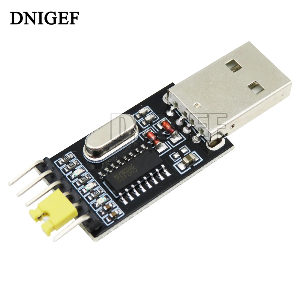 Последовательный UART модуль DNIGEF USB в TTL CH340G CH340 микроконтроллер для скачивания