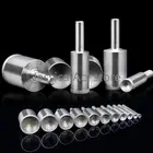 8 шт., 3-10 мм, 80 крупной зернистости, стержни для шлифовальной головки, круглые шарики, инструменты для полировки