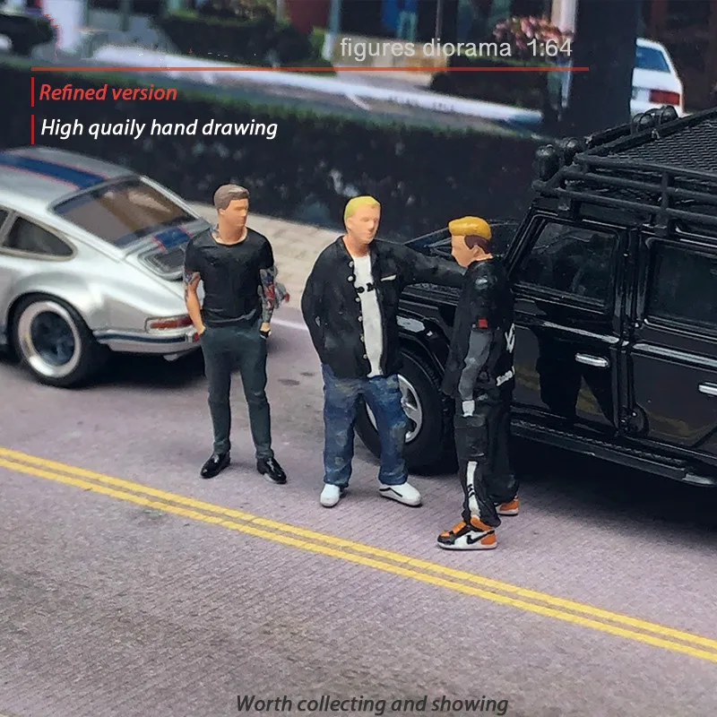 Модель для макросъемки с изображением персонажа из смолы в масштабе 1:64 | Игрушки