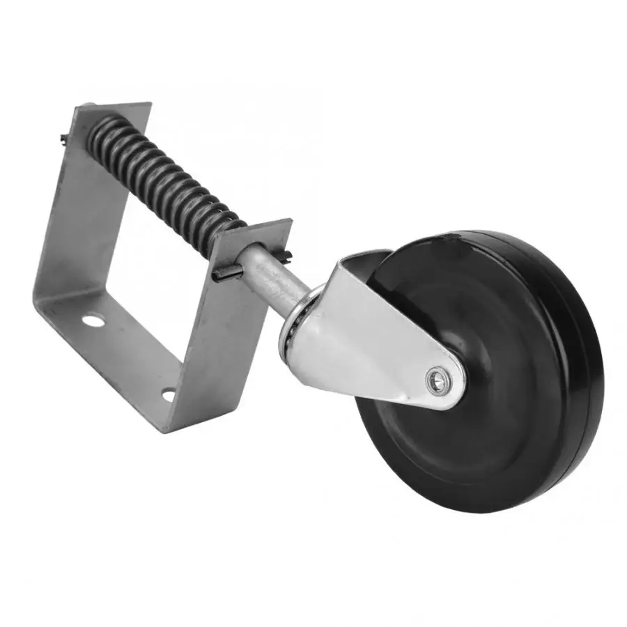 4 &quotрезиновый литой диск пружинный вертлюжный ролик сверхмощный 220 фунтов