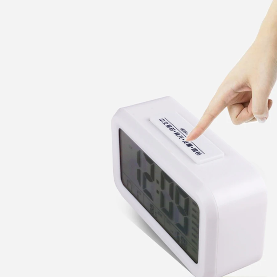 Термометр восхода солнца календарь будильник ЖК дисплей настольные электронные