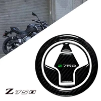 for kawasaki z750 2007 2015 motorcycle fuel tank cap cover 3d carbon fiber sticker protection z750r