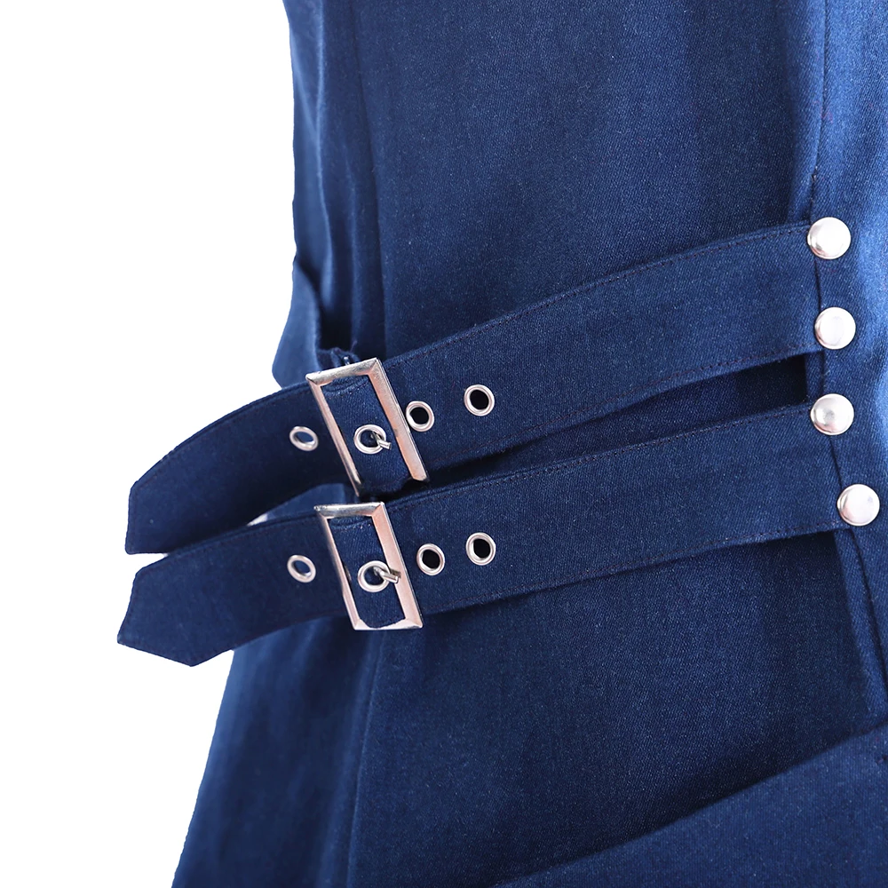 Game Nero Cosplay Costume Nero Blue Jacket Coat Adult Men Halloween Carnival Trench COSPLAYONSEN made