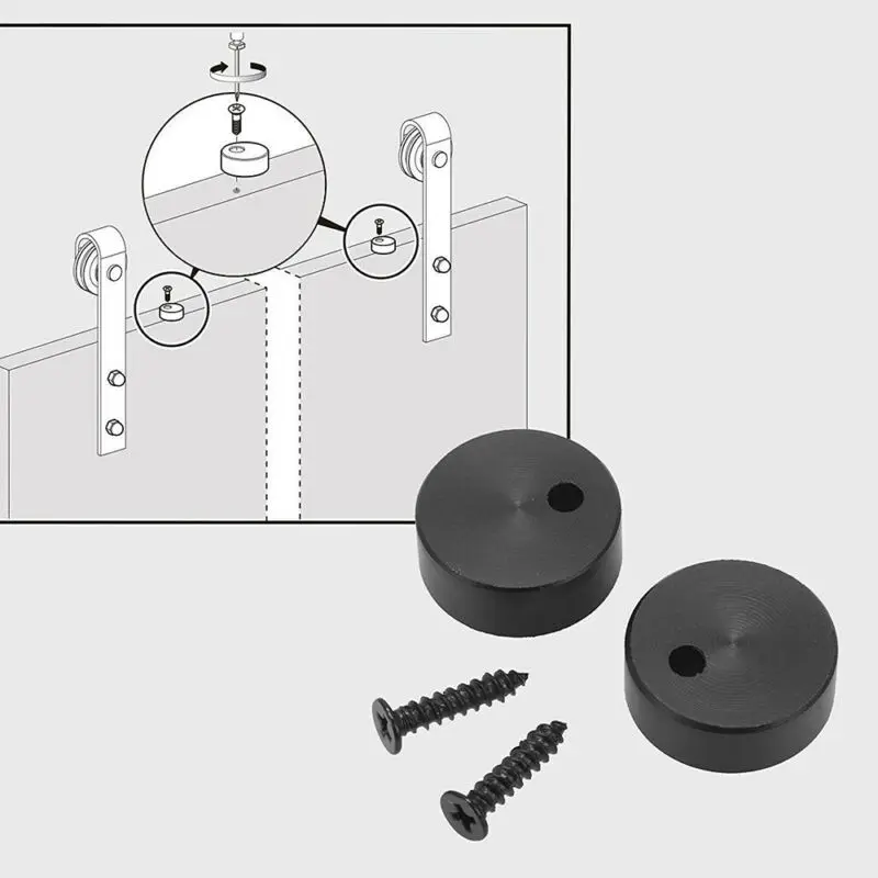 

Stopper Door hardware Anti jump pad Floor guide Sliding Attachment Parts