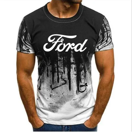 Мужская камуфляжная Футболка с принтом HG Ford летняя футболка коротким рукавом |