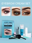 Краска-тинт для бровей, набор для бровей, ресниц, бороды, окрашивания и окрашивания, безопасный длинный-яркий цвет для мужчин и женщин