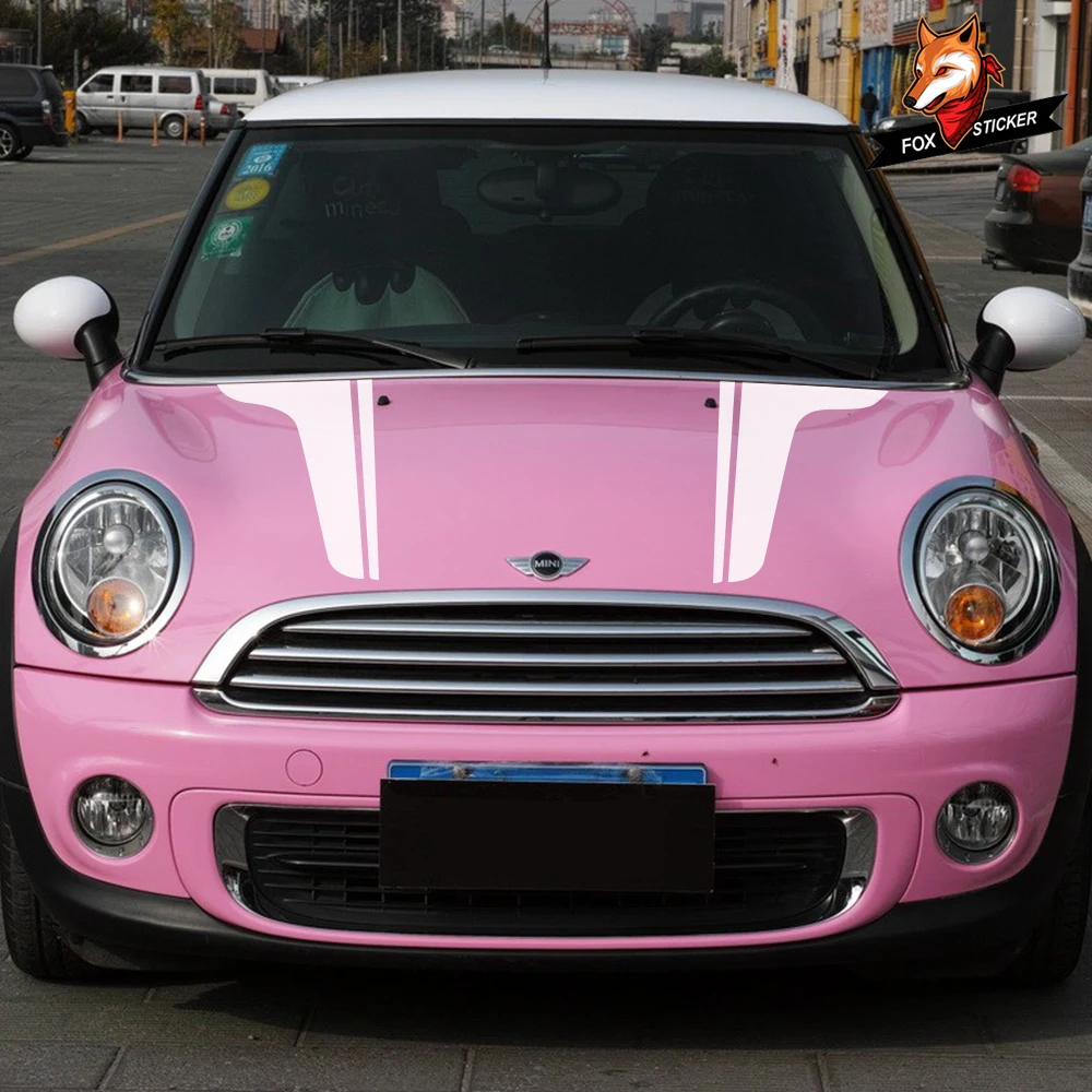 Головная наклейка Наклейки на капот автомобильный Стайлинг для MINI Cooper S One Countryman