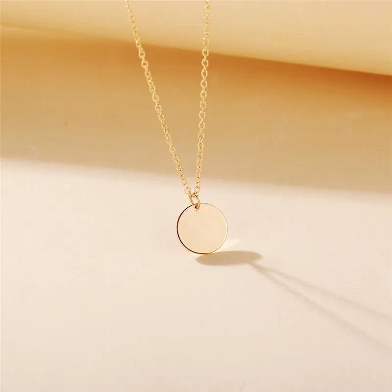 Женское Ожерелье с медальоном letfi винтажное ожерелье золотого цвета ювелирные