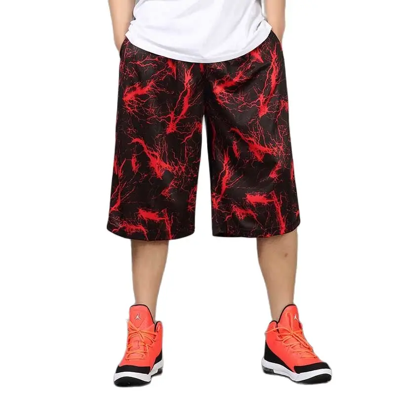 Модные свободные мешковатые летние шорты мужские повседневные Camouflace эластичные