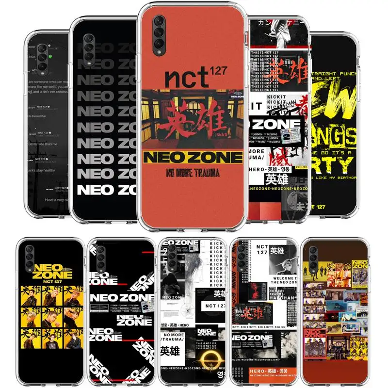 

NCT 127 Neo Zone Phone Case For Samsung A10 A30 A40 A50 A70 A51 A52 A71 A12 A21S A31 A20 30S A50S clear cover