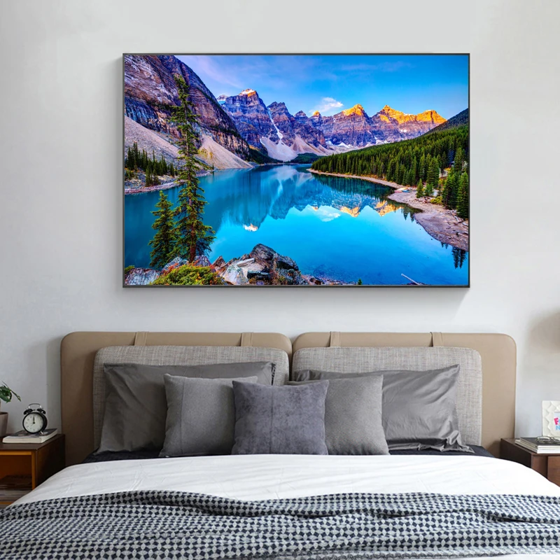 RELIABLI ART Пейзаж Wall Art Холст Картина плакат и печать на холсте Настенная картина для