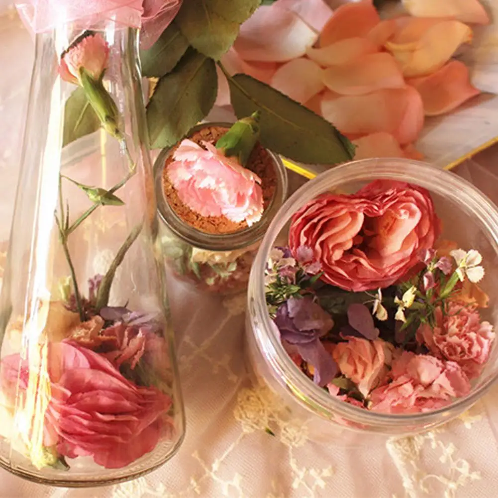 Сушильный песок для цветов домашние сушеные цветы розы DIY трехмерные вечный