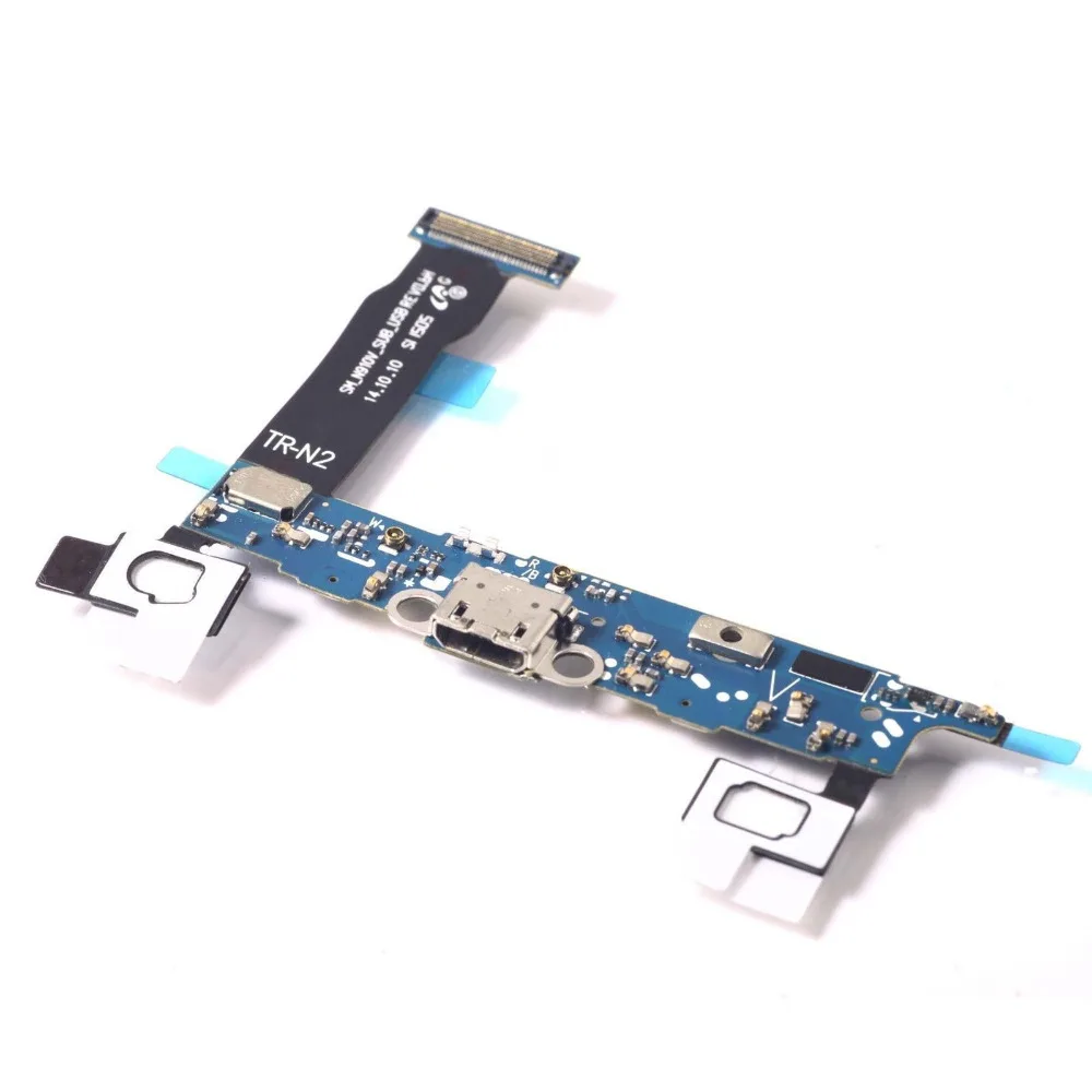 Запасная часть для samsung Galaxy Note 4 SM-N910F N910G N910A N910T N910V N910P N910R4 зарядный порт разъем гибкий кабель