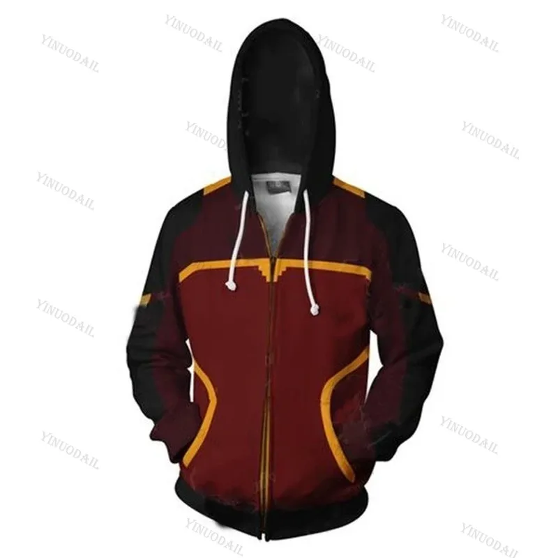 

Tracksuits Men Man Sportswears Zipper Hoodies Sportwears Casual Cosplay Sweatshirts Men Clothing