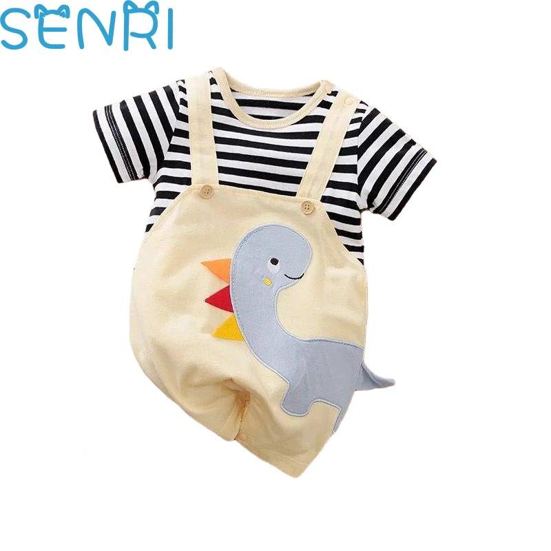 Детский комбинезон с коротким рукавом на возраст 0-24 месяца | Детская одежда и