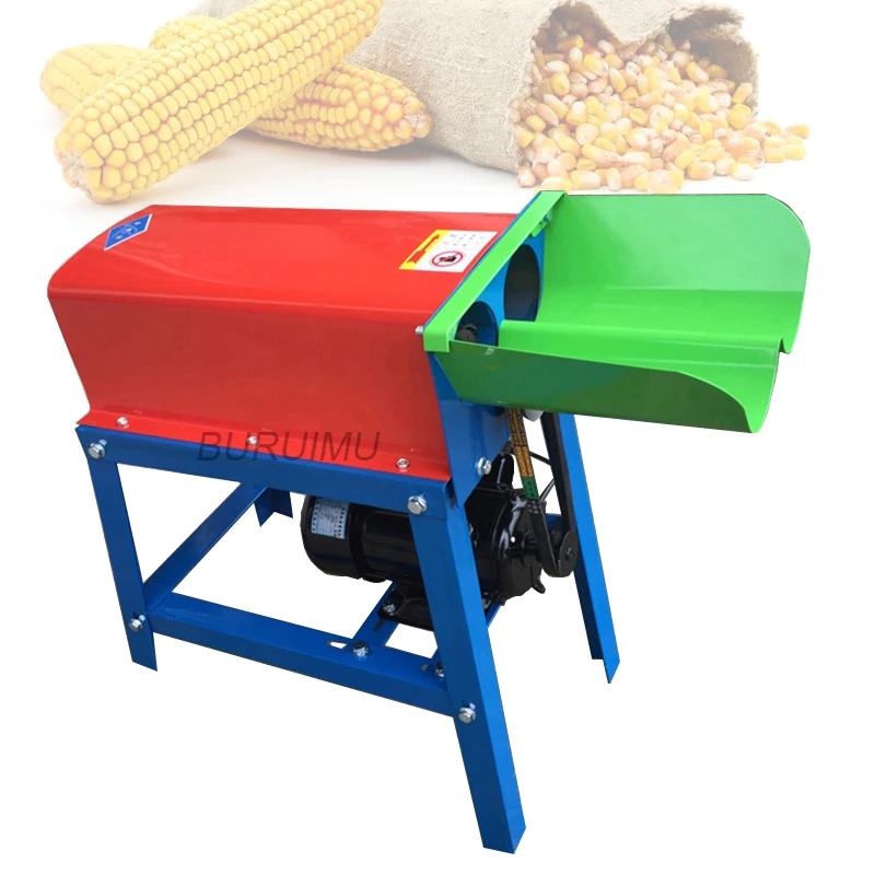 Мелкая бытовая электрическая кукурузная лущильная машина для фермы кукурузы
