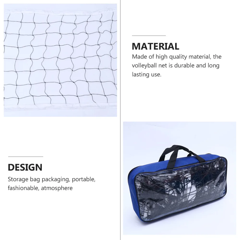 

1 Set Match Standard Official Sized Volleyball Net Netting Replacement