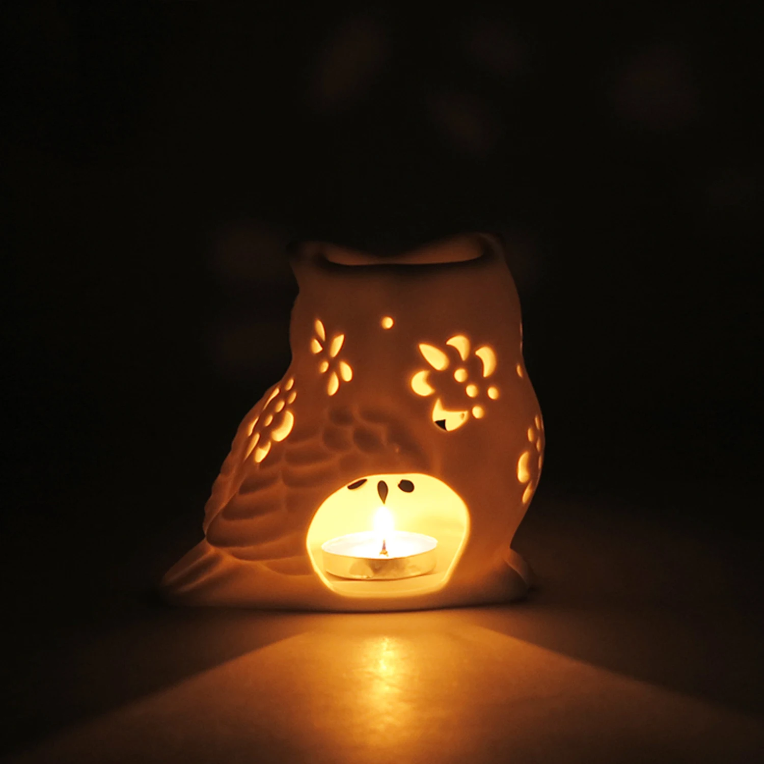 Белая подставка для ароматерапии ароматическое масло маленький ночник