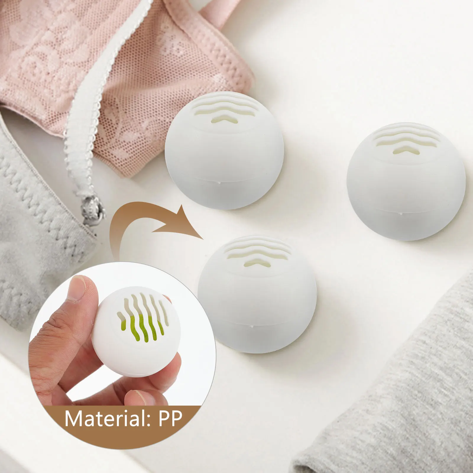 

10PCS Shoe Cabinet Deodorant Ball Neutralizing Odor And Refreshing Deodorizer Ball For Shoe Deodorant Home